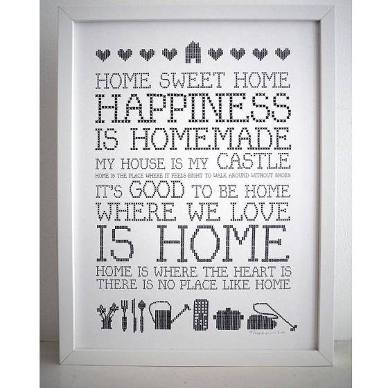 awesome print care of http://www.notonthehighstreet.com/karinakesson/product/home-sweet-home
